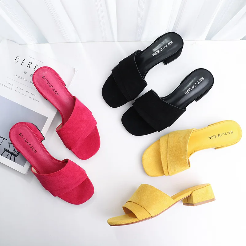 2020 candy color suede summer sandals women open toe pleated flip flops med-high heels beach sandalias ruffles slippers
2020 candy color suede summer sandals women open toe pleated flip flops med-high heels beach sandalias ruffles slippers