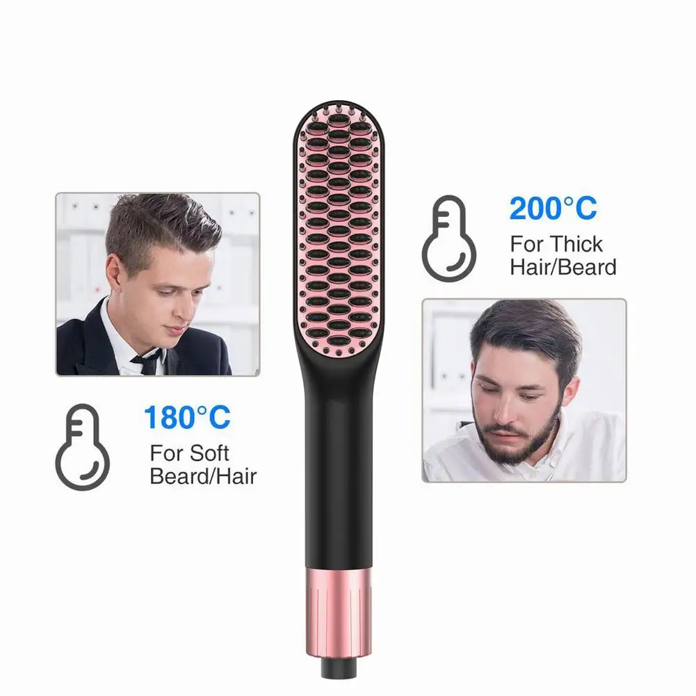 Beard Straightener For Men Multifunctional Hair Styler 35W 2-Level Temperature Fast Heating Electronic Straightening Comb Tools
Beard Straightener For Men Multifunctional Hair Styler 35W 2-Level Temperature Fast Heating Electronic Straightening Comb Tools