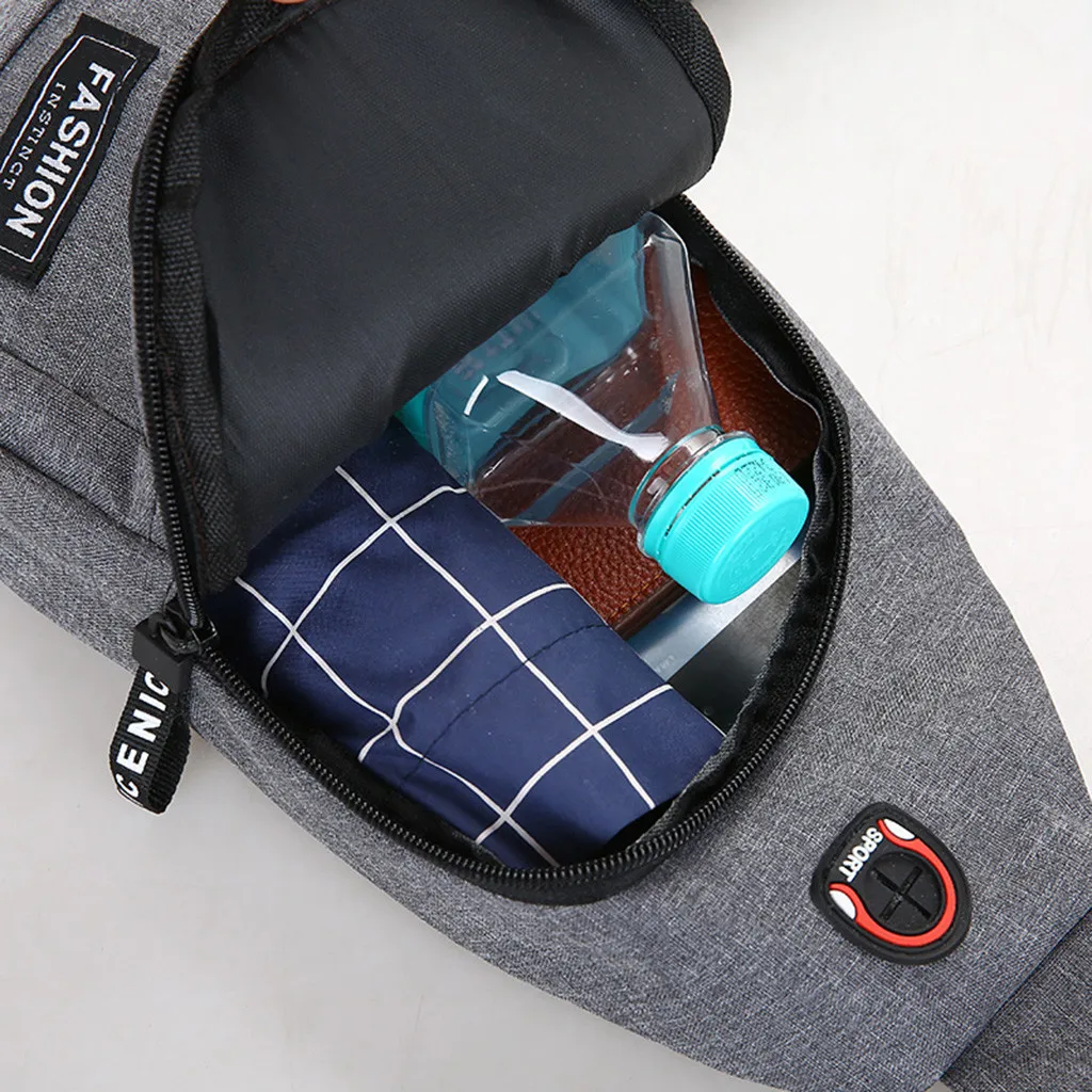 Waist Bag Usb Charging Messenger Bag Waterproof Chest Bag Oxford Shoulder Strap Bag 2021 New
Waist Bag Usb Charging Messenger Bag Waterproof Chest Bag Oxford Shoulder Strap Bag 2021 New
