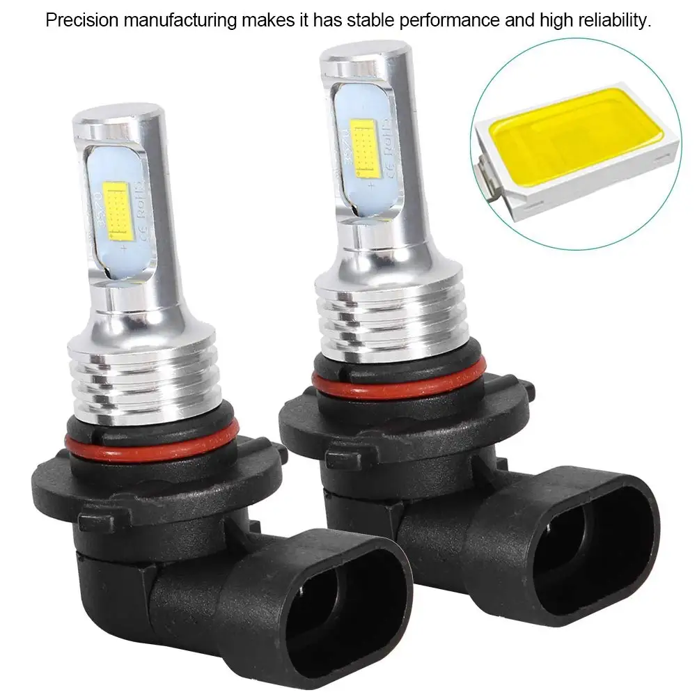 2PCS DC12-24V 9006 HB4 80W 3570 2SMD 6000K Light Car Headlight Bulbs Super Bright Car Fog Light
2PCS DC12-24V 9006 HB4 80W 3570 2SMD 6000K Light Car Headlight Bulbs Super Bright Car Fog Light
