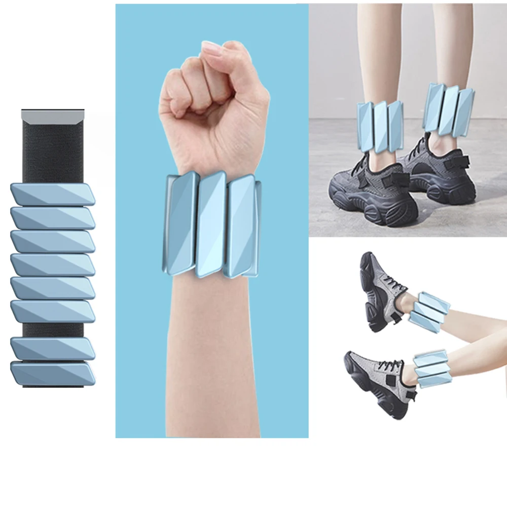 2pcs Silicone Yoga Pilates Weight-bearing Strap Steel Plate Invisible Adjustable Fitness Sports Bracelet Training Wrist Supplies
2pcs Silicone Yoga Pilates Weight-bearing Strap Steel Plate Invisible Adjustable Fitness Sports Bracelet Training Wrist Supplies