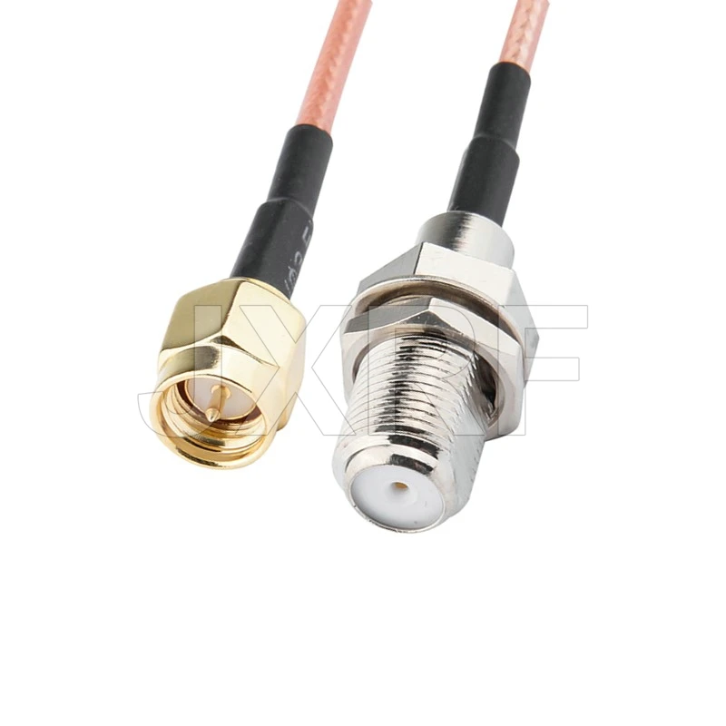 

JXRF Connector SMA Male to F Female RG316 Adapter Coaxial Pigtail Cable 15cm 20cm 30cm 50cm