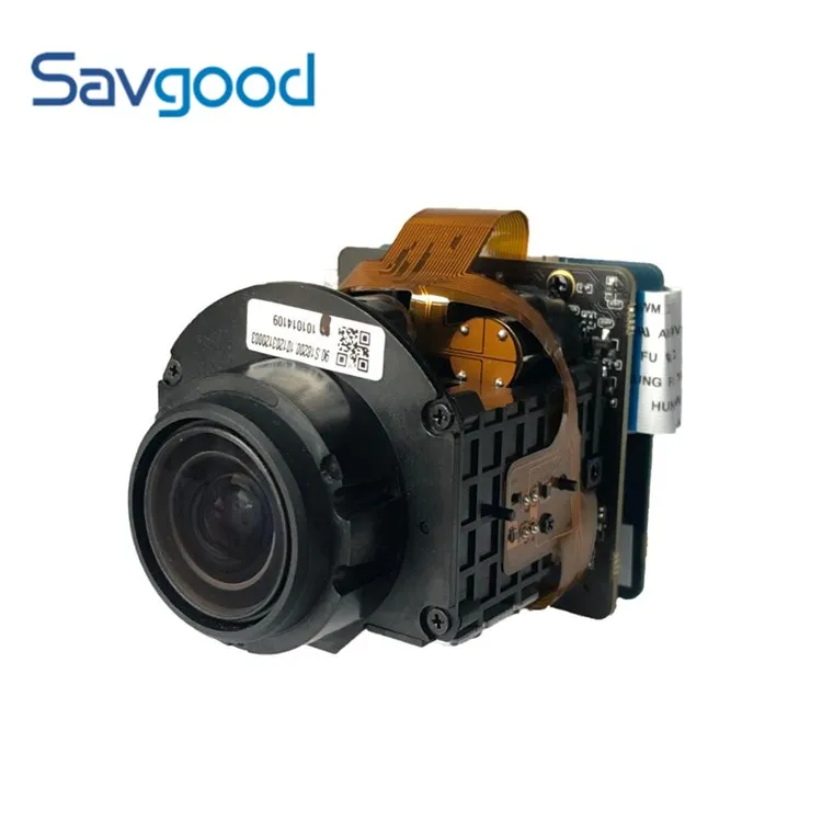 Savgood 1/1.8" CMOS Sensor 4K 2.3x Optical Zoom 4.4-10.2mm Lens Mini EIS Network Camera Module Smart SG-ZCM8002N
Savgood 1/1.8" CMOS Sensor 4K 2.3x Optical Zoom 4.4-10.2mm Lens Mini EIS Network Camera Module Smart SG-ZCM8002N