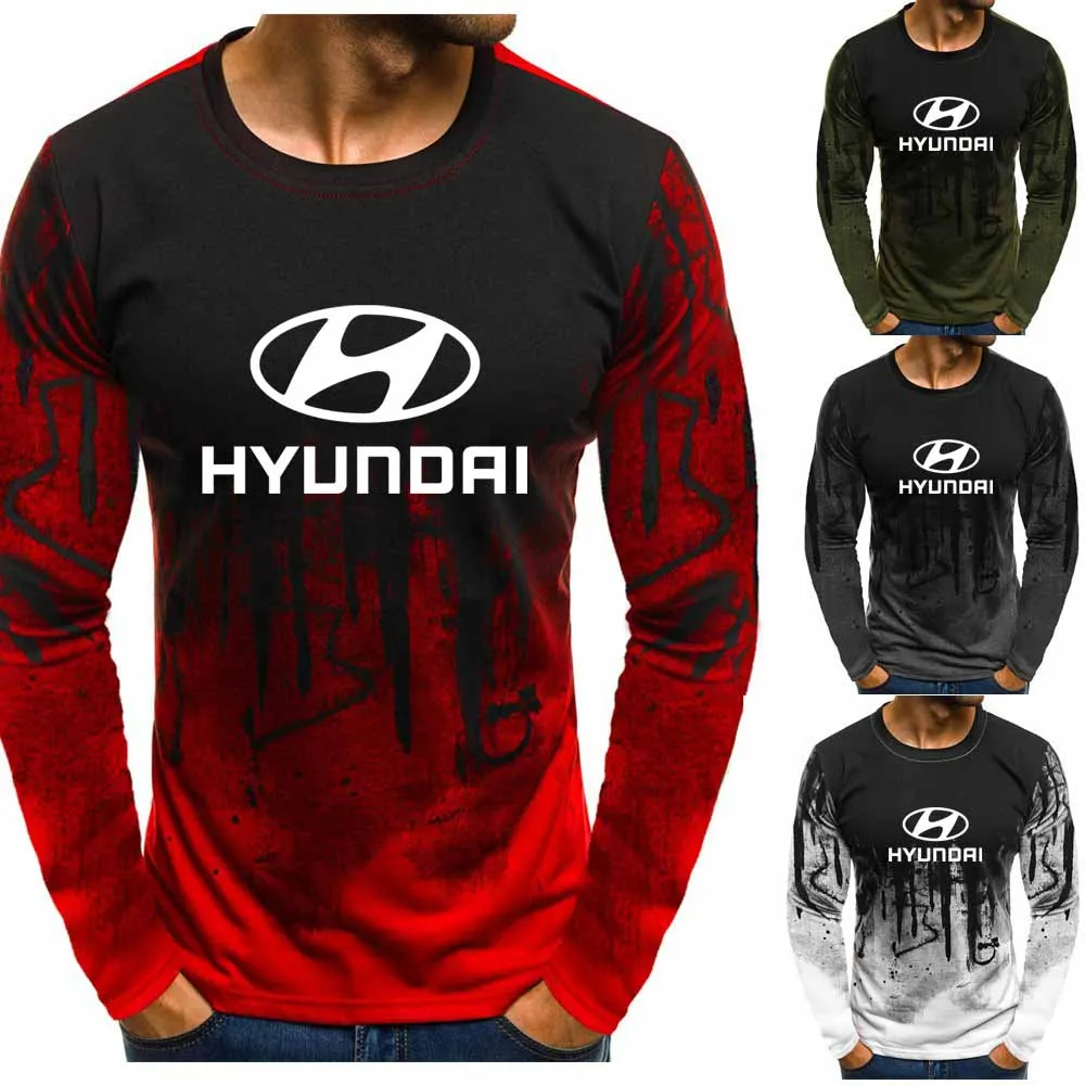 Новый Модный хлопковый Мужской пуловер Hyundai Motor с принтом логотипа автомобиля, высококачественный хлопковый свитшот с градиентом и круглым ...
Новый Модный хлопковый Мужской пуловер Hyundai Motor с принтом логотипа автомобиля, высококачественный хлопковый свитшот с градиентом и круглым ...
