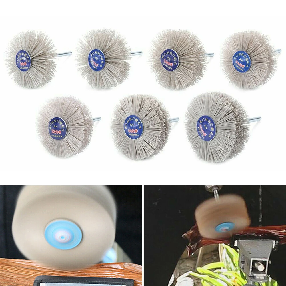 3\" Nylon Wheel Polishing Wire Brush Abrasive Tool For Wood 6mm Shank 80~600 Grit Embossing Furniture Mahogany Polishing Brush
3\" Nylon Wheel Polishing Wire Brush Abrasive Tool For Wood 6mm Shank 80~600 Grit Embossing Furniture Mahogany Polishing Brush