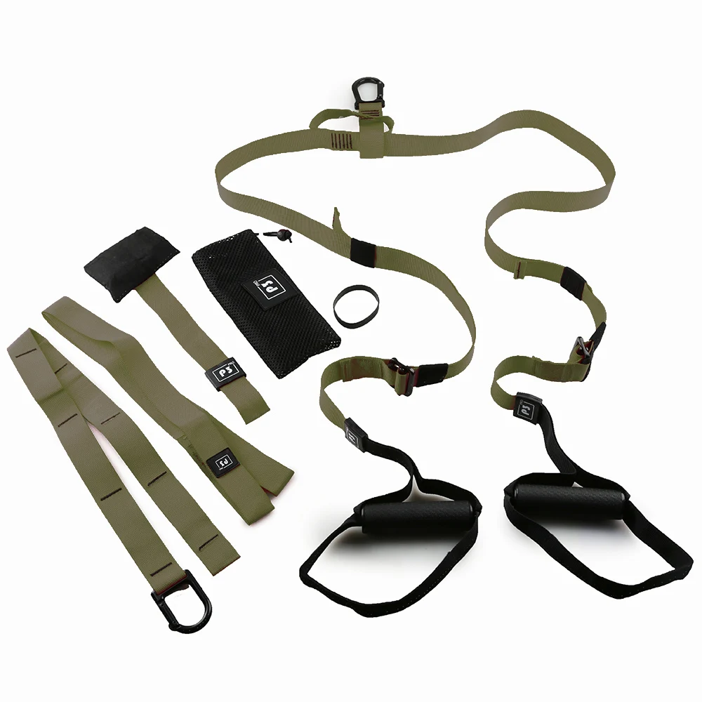 Fitness Hanging Suspension Trainer belt Gym workout Exercise Pull rope Stretching trainning Elastic Straps
Fitness Hanging Suspension Trainer belt Gym workout Exercise Pull rope Stretching trainning Elastic Straps