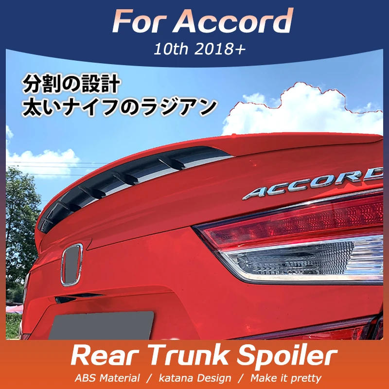 Katana Design Dedicated Tail Rear Trunk Wing For HONDA ACCORD Spoiler ABS Material Modified Ducktail Lip Wing Car Accessories
Katana Design Dedicated Tail Rear Trunk Wing For HONDA ACCORD Spoiler ABS Material Modified Ducktail Lip Wing Car Accessories