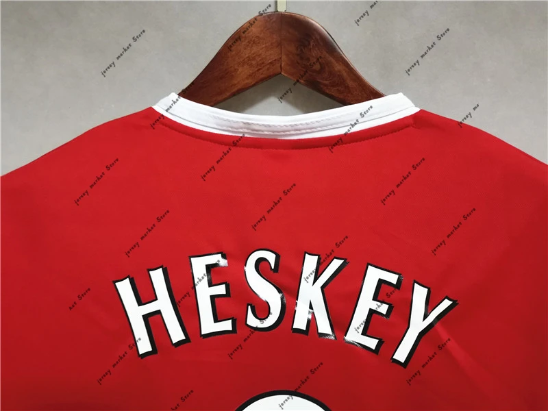 8 HESKEY 2000-01 home Retro Soccer Jersey Classics Football Shirt chandal hombre futbol trainingspak voetbal
8 HESKEY 2000-01 home Retro Soccer Jersey Classics Football Shirt chandal hombre futbol trainingspak voetbal