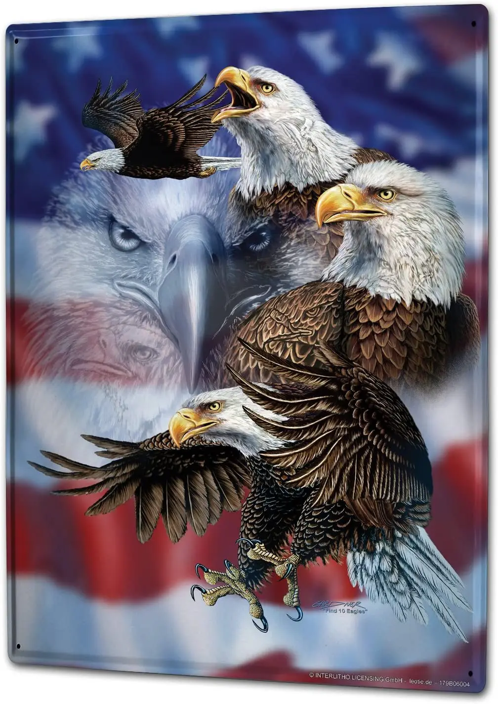 SINCE 2004 Tin Sign Metal Plate Decorative Sign Home Decor Plaques Bird Bald Eagle Metal Plate 8X12
SINCE 2004 Tin Sign Metal Plate Decorative Sign Home Decor Plaques Bird Bald Eagle Metal Plate 8X12