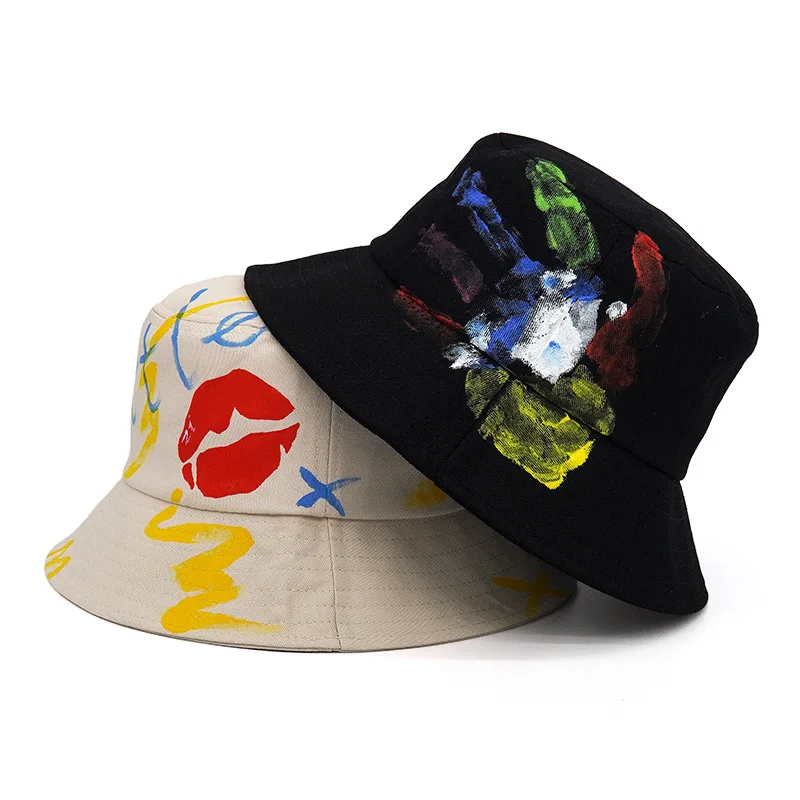 2021 Fashion Harajuku Bucket Hat Women Men Graffiti Letter Fishing Fisherman Hat Summer Outdoor Panama Hip Hop Cap Cotton
2021 Fashion Harajuku Bucket Hat Women Men Graffiti Letter Fishing Fisherman Hat Summer Outdoor Panama Hip Hop Cap Cotton