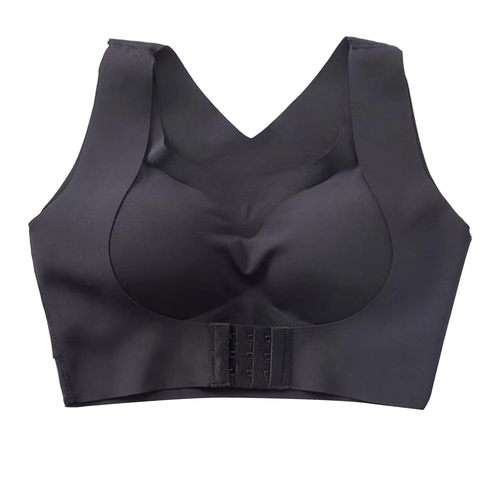 

Wireless Underwear Female Gathered Body Shaping Chest Vest Correction Humpback Shockproof Sports Bra Braces & Supports EK