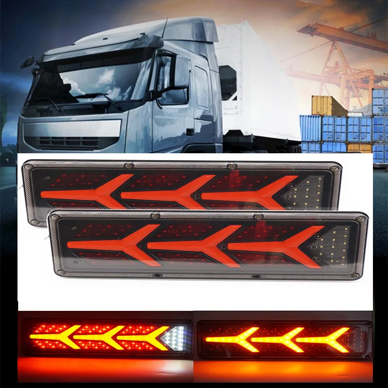 2pcs 12V/24V LED Car Truck Tail Light Brake Light Turn Signal Lamp Rear Lamp For Trailer Van Boat RV Caravan Bus Lorry UTV
2pcs 12V/24V LED Car Truck Tail Light Brake Light Turn Signal Lamp Rear Lamp For Trailer Van Boat RV Caravan Bus Lorry UTV