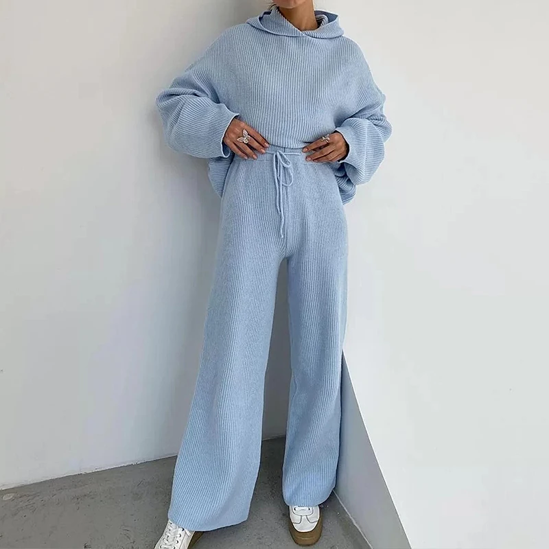 Осенне-зимний плотный домашний костюм с капюшоном, женская модная однотонная Толстовка с длинным рукавом и карманами, брюки с высокой талие...
Осенне-зимний плотный домашний костюм с капюшоном, женская модная однотонная Толстовка с длинным рукавом и карманами, брюки с высокой талие...