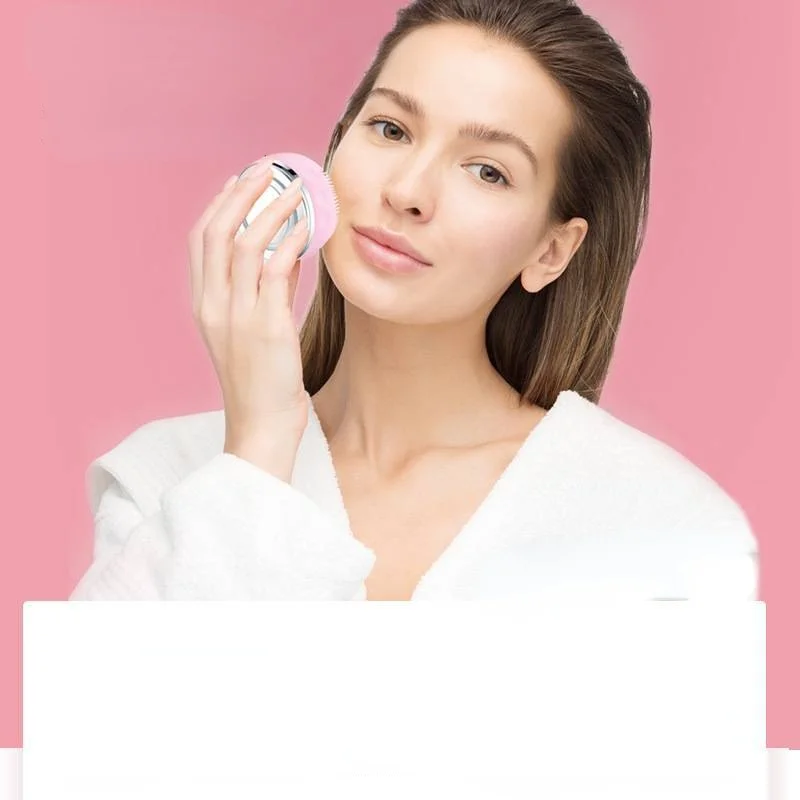 Electric Facial Cleansing Brush Ultrasonic Cleaning Brush Silicone Face Massager Beauty Machine Blackhead Remover Deep Clean
Electric Facial Cleansing Brush Ultrasonic Cleaning Brush Silicone Face Massager Beauty Machine Blackhead Remover Deep Clean