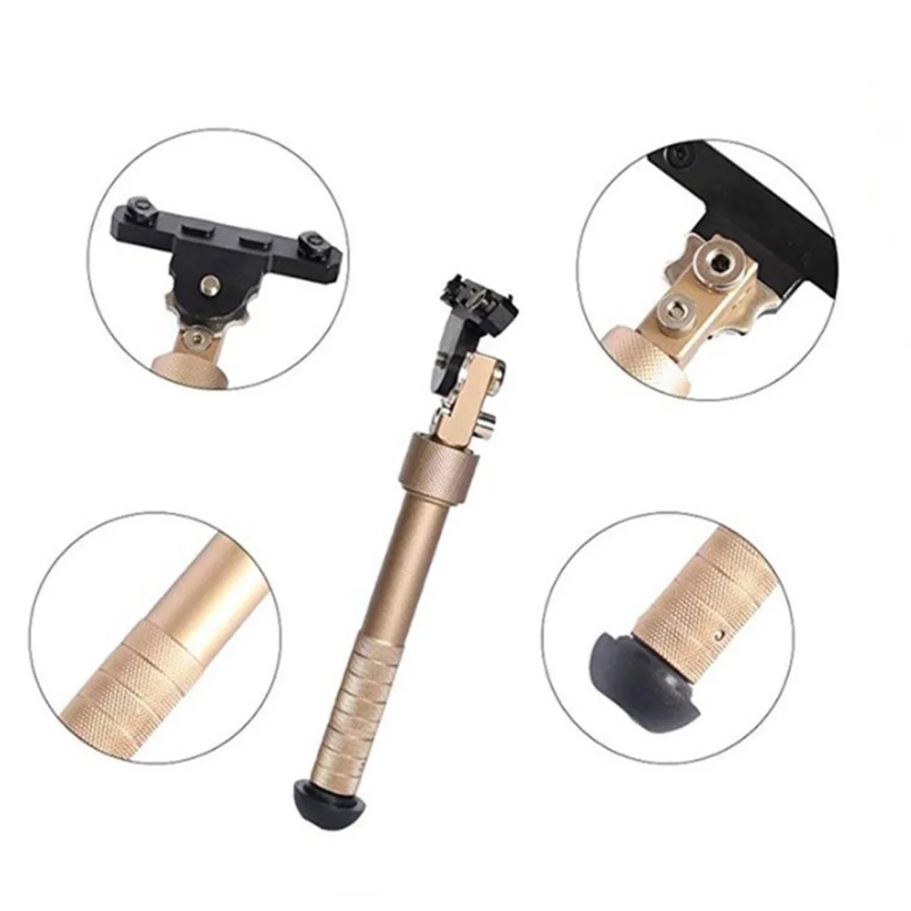 

Outdoor Hunting V8 M-Lok Rifle Bipod Side Mount 6.5-9" Tactical Gun Tripod Fit 20mm Picatinny Guide For Rifle Sniper Airsoft