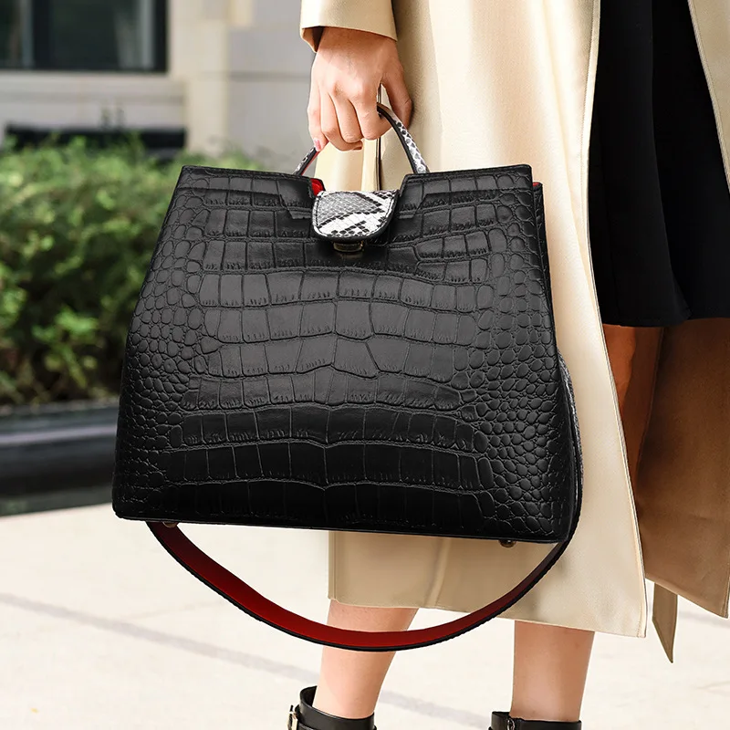 Stone Pattern Women Top-handle Handbags Large Capacity Female Casual Shopping Totes Genuine Leather Ladies Fashionable Purses Cc
Stone Pattern Women Top-handle Handbags Large Capacity Female Casual Shopping Totes Genuine Leather Ladies Fashionable Purses Cc