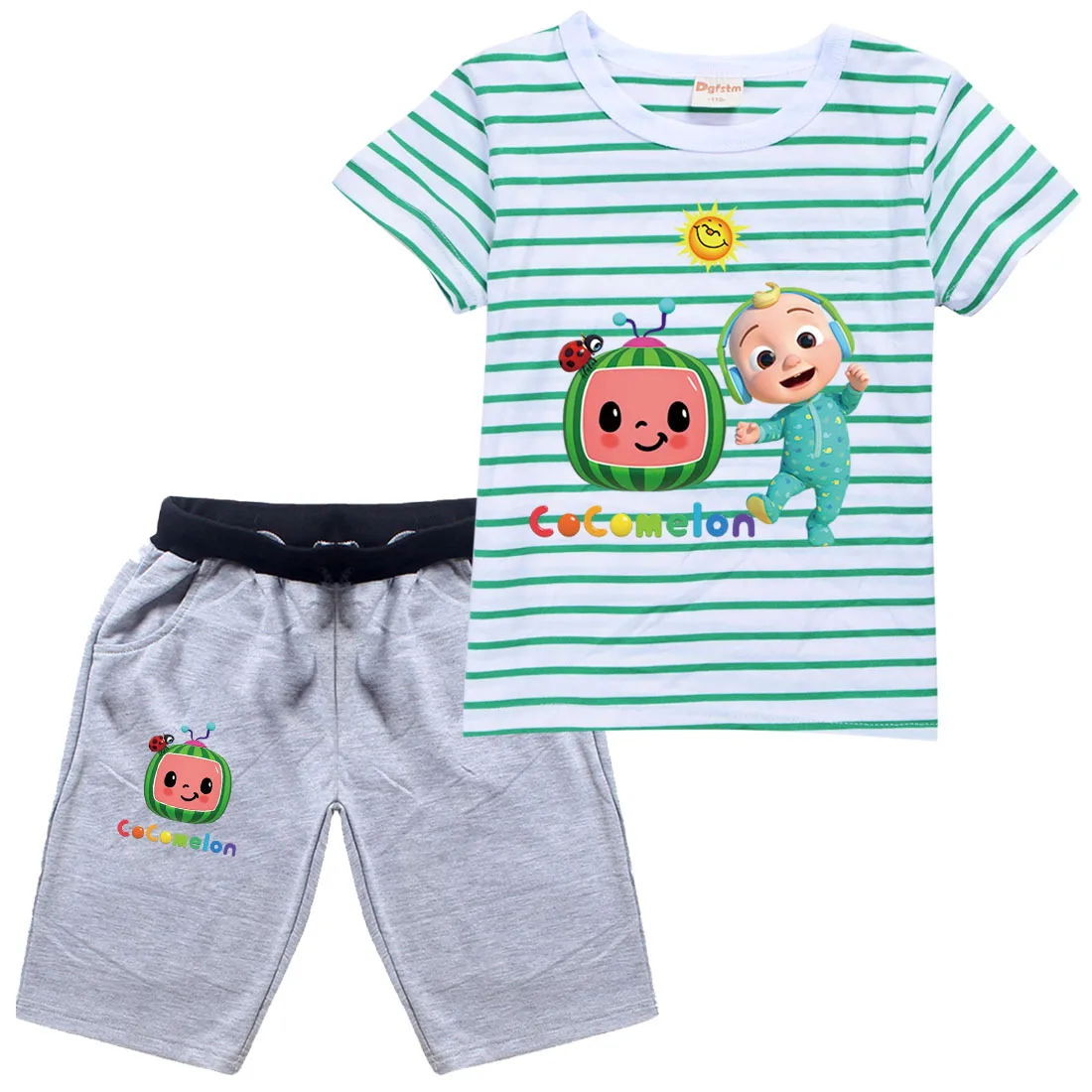 2021 Casual Baby Cocomelon Clothes Kids Sportwear for Boys Costumes 100% Cotton T Shirt Shorts 2pcs Set Teenager Girls Clothing
2021 Casual Baby Cocomelon Clothes Kids Sportwear for Boys Costumes 100% Cotton T Shirt Shorts 2pcs Set Teenager Girls Clothing