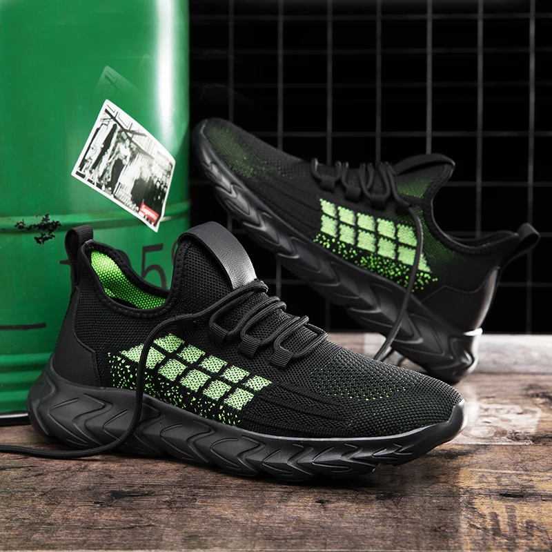Man New Breathable Safety Shoes Comfortable Casual Outdoor Running Jogging Basketball Shoes Lightweight Mesh Non-Slip Sneakers
Man New Breathable Safety Shoes Comfortable Casual Outdoor Running Jogging Basketball Shoes Lightweight Mesh Non-Slip Sneakers