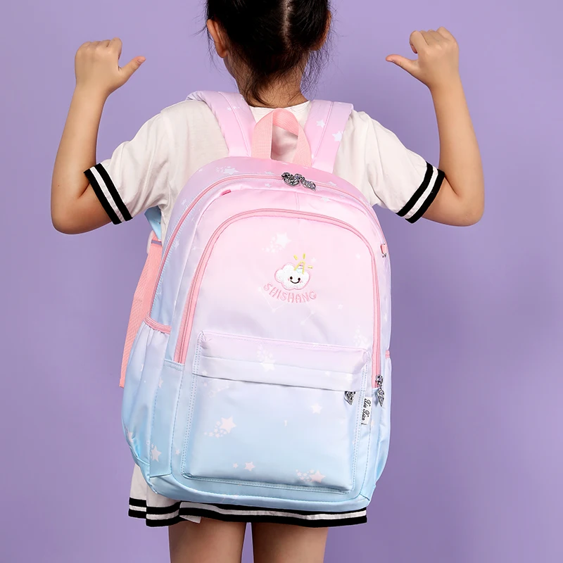 Children Backpack for 6-14 Years Old High Density Nylon Books Bag Adjustable Shoulder Straps Primary School Student Backpack Bag
Children Backpack for 6-14 Years Old High Density Nylon Books Bag Adjustable Shoulder Straps Primary School Student Backpack Bag