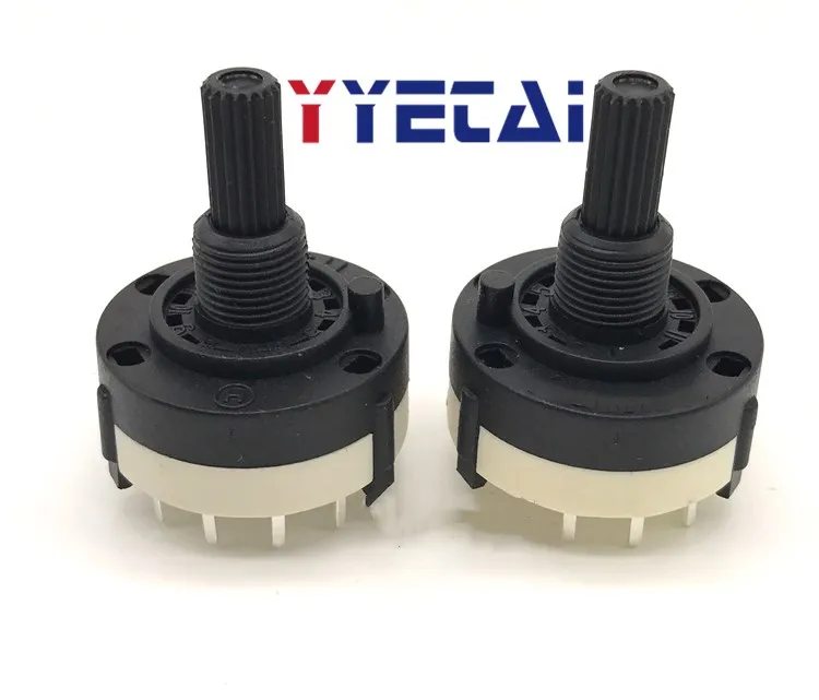 RS26MM band rotary switch all plastic 1 knife 12 gears, environmental protection and high temperature resistance DD
RS26MM band rotary switch all plastic 1 knife 12 gears, environmental protection and high temperature resistance DD