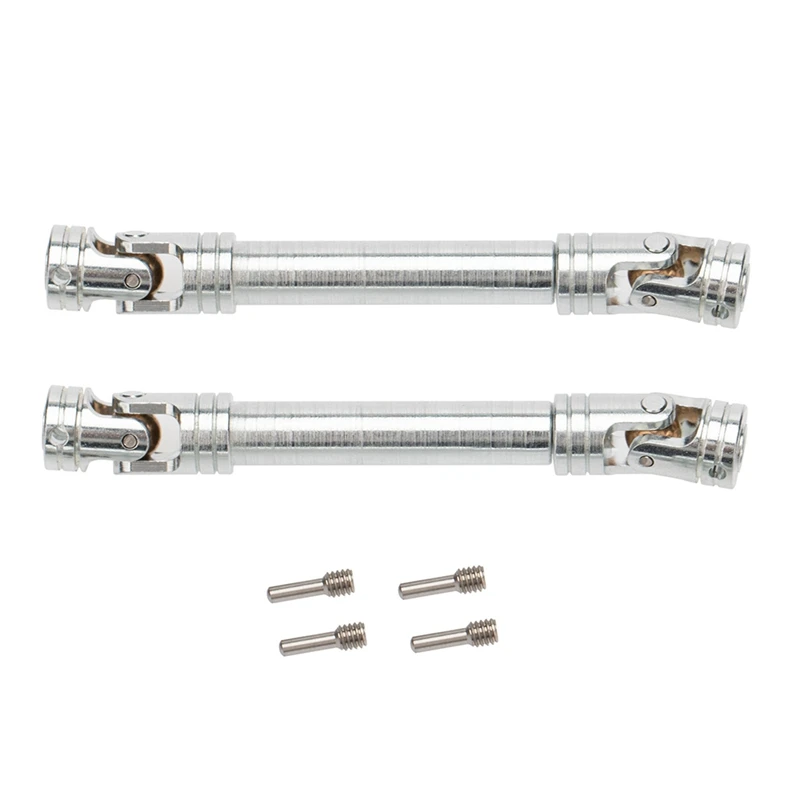 2PCS Metal CVD Transmission Drive Shaft for 1/10 RC Car Crawler 312MM Wheelbase Traxxas TRX-4 TRX4 Upgrade Parts
2PCS Metal CVD Transmission Drive Shaft for 1/10 RC Car Crawler 312MM Wheelbase Traxxas TRX-4 TRX4 Upgrade Parts