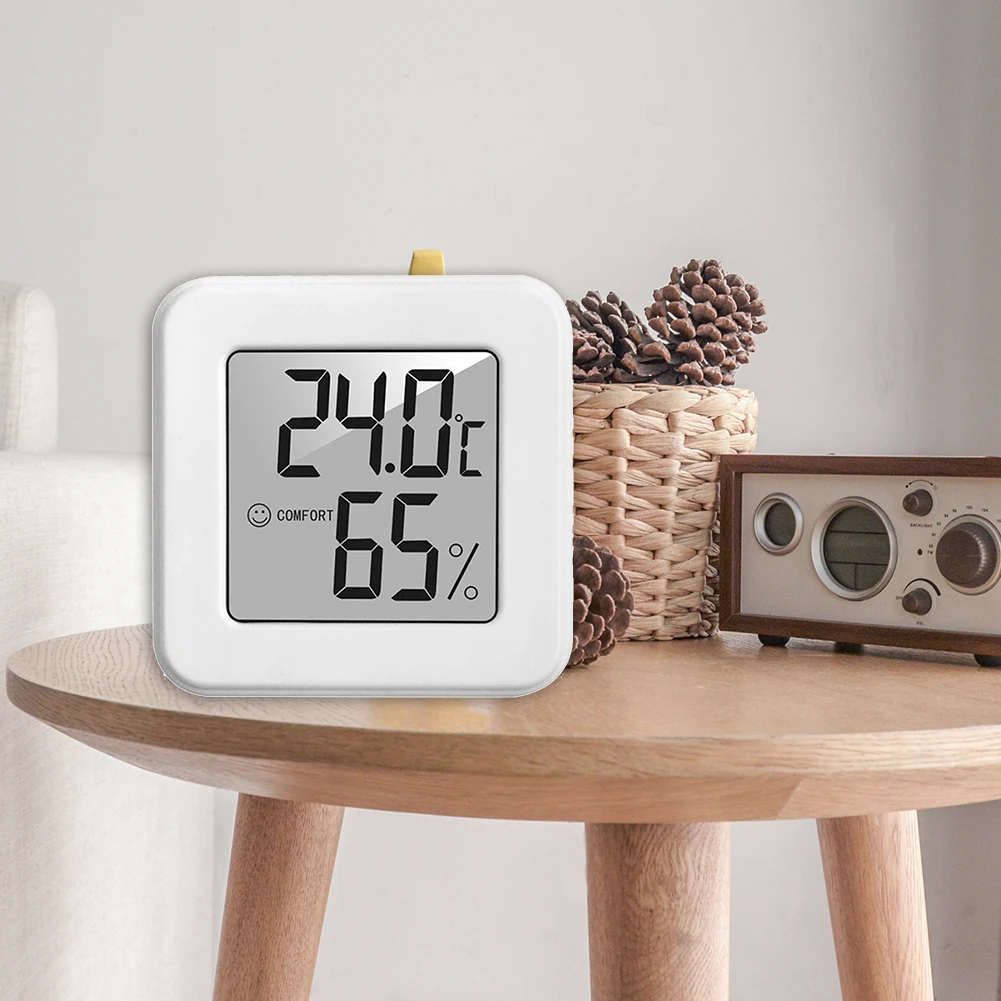 1pc LCD Mini Digital Thermometer Temperature Sensor Indoor Electronic Hygrometer Gauge Humidity Meter Room Detector Monitor
1pc LCD Mini Digital Thermometer Temperature Sensor Indoor Electronic Hygrometer Gauge Humidity Meter Room Detector Monitor