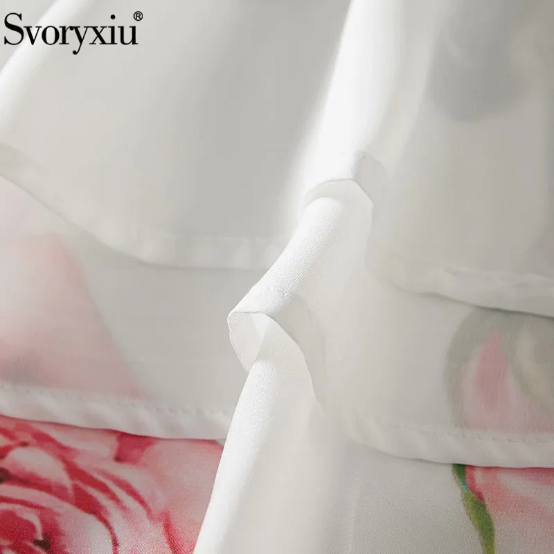 Svoryxiu Runway Custom Summer Plus Size Maxi Dresses Women's Elegant Lantern Long Sleeve Rose Flower Print Bohemian long Dress
Svoryxiu Runway Custom Summer Plus Size Maxi Dresses Women's Elegant Lantern Long Sleeve Rose Flower Print Bohemian long Dress