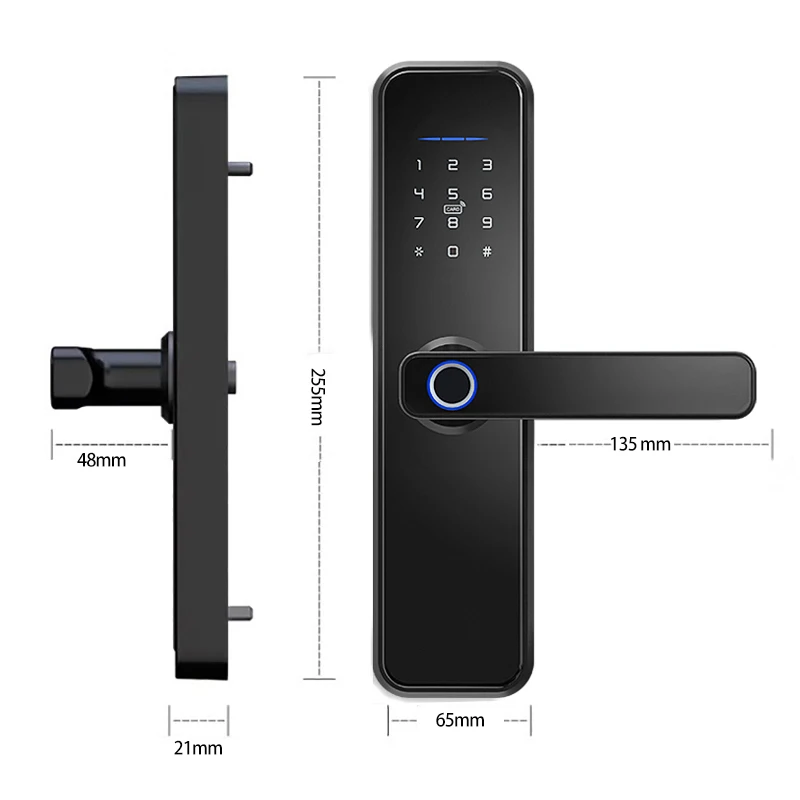Tuya APP Smart Home Lock Fingerprint Lock Waterproof WiFi Smart Lock Fechadura Digital Door Lock Electronic Password IC Unlock 
Tuya APP Smart Home Lock Fingerprint Lock Waterproof WiFi Smart Lock Fechadura Digital Door Lock Electronic Password IC Unlock