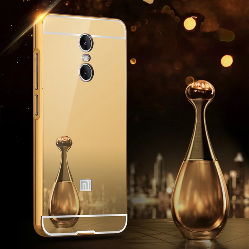 Роскошный чехол для Xiaomi Redmi 8A 6 Pro 6A 5 Plus Note 8 7 4 4X 5A Prime Mi 9 с алюминиевой рамкой