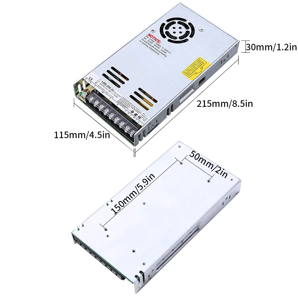 DC Regulated Switching Power Supply S-150-24 LRS-100-24V LRS-350-24V Universal with Stable Output for Security Cameras System 
DC Regulated Switching Power Supply S-150-24 LRS-100-24V LRS-350-24V Universal with Stable Output for Security Cameras System