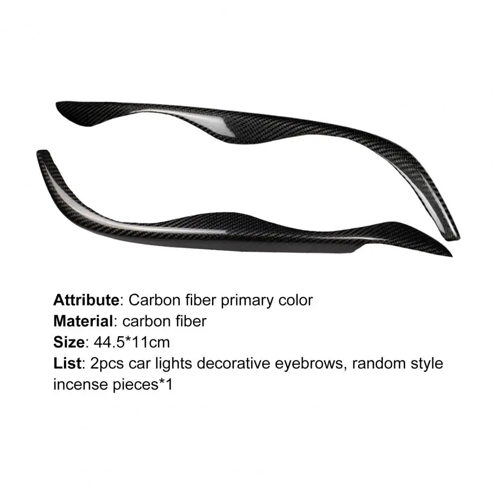Hot Sales 2Pcs Carbon Fiber Headlight Eyelid Eyebrow Cover for BMW E46 323i 328i 330i 325i 1999-2004
Hot Sales 2Pcs Carbon Fiber Headlight Eyelid Eyebrow Cover for BMW E46 323i 328i 330i 325i 1999-2004