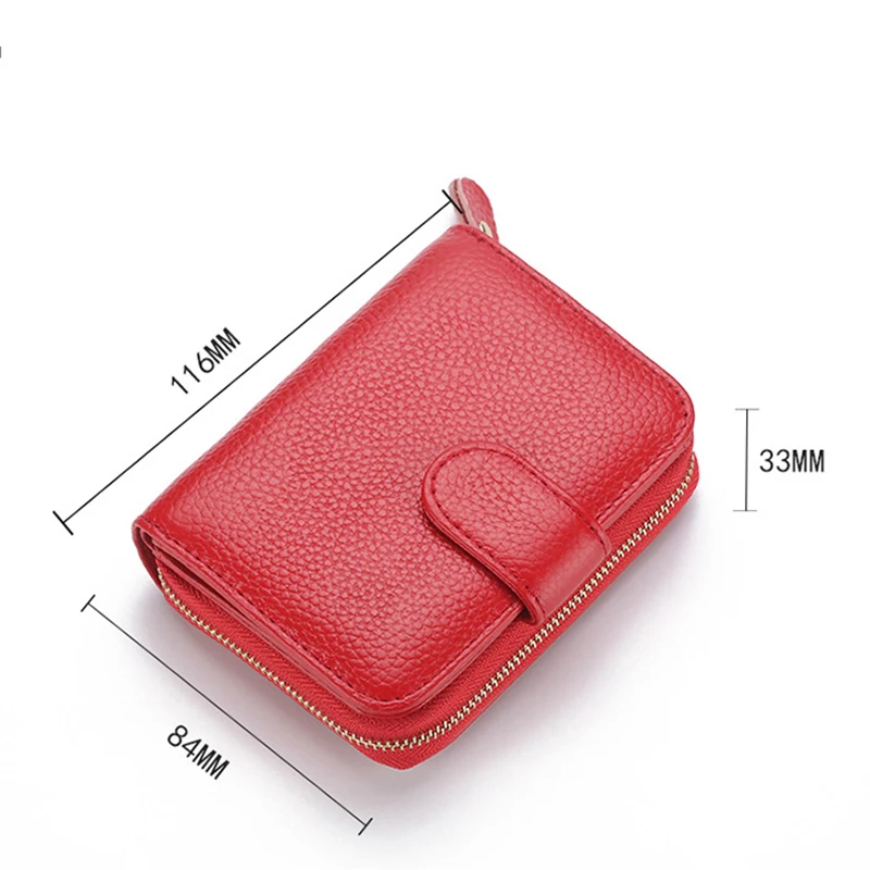 Unisex Card Holder Genuine Leather Wallet for Cards Casual Cardholder Female Business Zip Purse Rfid Protection Men ID Holder 
Unisex Card Holder Genuine Leather Wallet for Cards Casual Cardholder Female Business Zip Purse Rfid Protection Men ID Holder