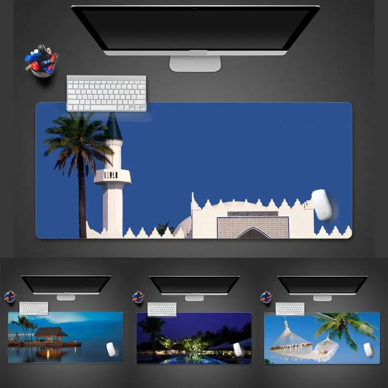 palm tree Sunny beach Rubber Mouse Durable Desktop Mousepad Desk Gamer Office Large Mouse Mat pad X XL Non-slip Laptop Cushion
palm tree Sunny beach Rubber Mouse Durable Desktop Mousepad Desk Gamer Office Large Mouse Mat pad X XL Non-slip Laptop Cushion