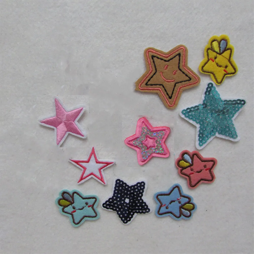 fashion hot sale five-pointed star Clothes Patch Iron On Embroidery Patches Hotfix Applique Motifs Sew On Garment Stickers New
fashion hot sale five-pointed star Clothes Patch Iron On Embroidery Patches Hotfix Applique Motifs Sew On Garment Stickers New