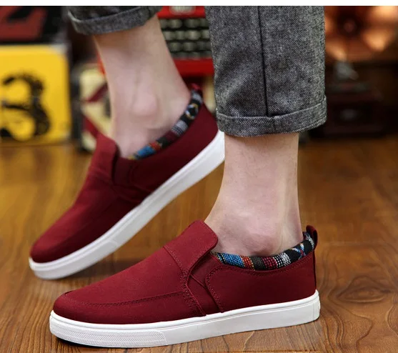 New Wholesale Hot Sale Spring new fashion Men Shoes Mens canvas shoes Casual Breathable Shoes flat shoes Zapatos Hombre
New Wholesale Hot Sale Spring new fashion Men Shoes Mens canvas shoes Casual Breathable Shoes flat shoes Zapatos Hombre