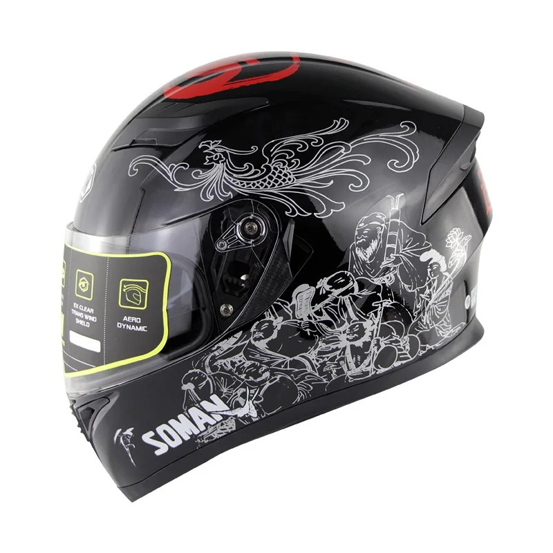 Bluetooth protective helmet motorcycle double lens Bluetooth helmet HD stereo sound Bluetooth full helmet cross country
Bluetooth protective helmet motorcycle double lens Bluetooth helmet HD stereo sound Bluetooth full helmet cross country