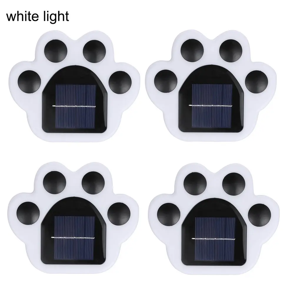 4 Pack Solar Sensor Lamp Wireless Bear Paw Light Outdoor Garden Party Decoration Light Security Lighting For Garden Patio Yard
4 Pack Solar Sensor Lamp Wireless Bear Paw Light Outdoor Garden Party Decoration Light Security Lighting For Garden Patio Yard