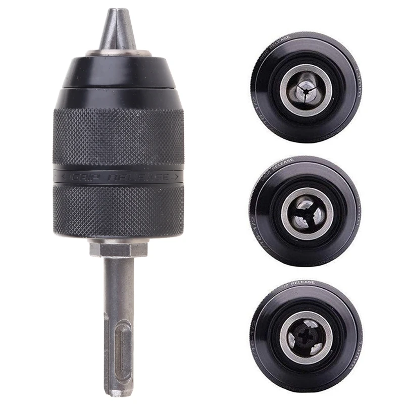 Drill Chuck Adapter, 2-13mm 1/2-20UNF Mount Heavy Duty Professional Converter Tool with SDS Plus Shank Adaptor LX0C
Drill Chuck Adapter, 2-13mm 1/2-20UNF Mount Heavy Duty Professional Converter Tool with SDS Plus Shank Adaptor LX0C