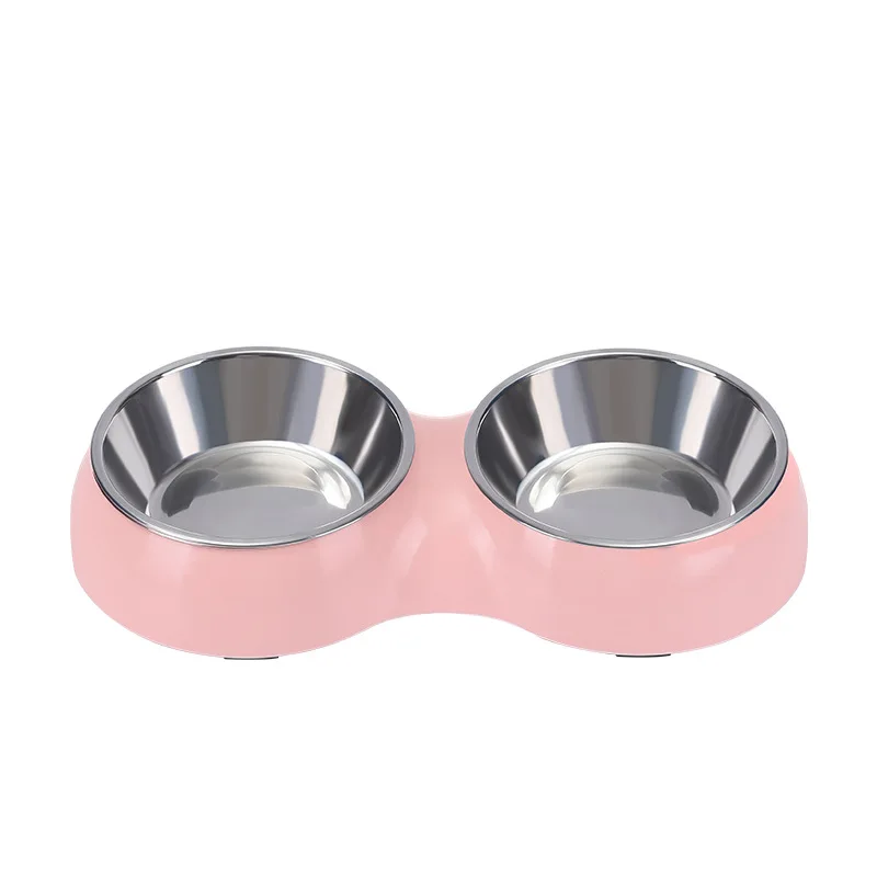 Pet Bowl Double Bowl Stainless Steel Dog Bowl Anti-tipping Pet Food Utensils Dog Bowl Cat Bowl
Pet Bowl Double Bowl Stainless Steel Dog Bowl Anti-tipping Pet Food Utensils Dog Bowl Cat Bowl