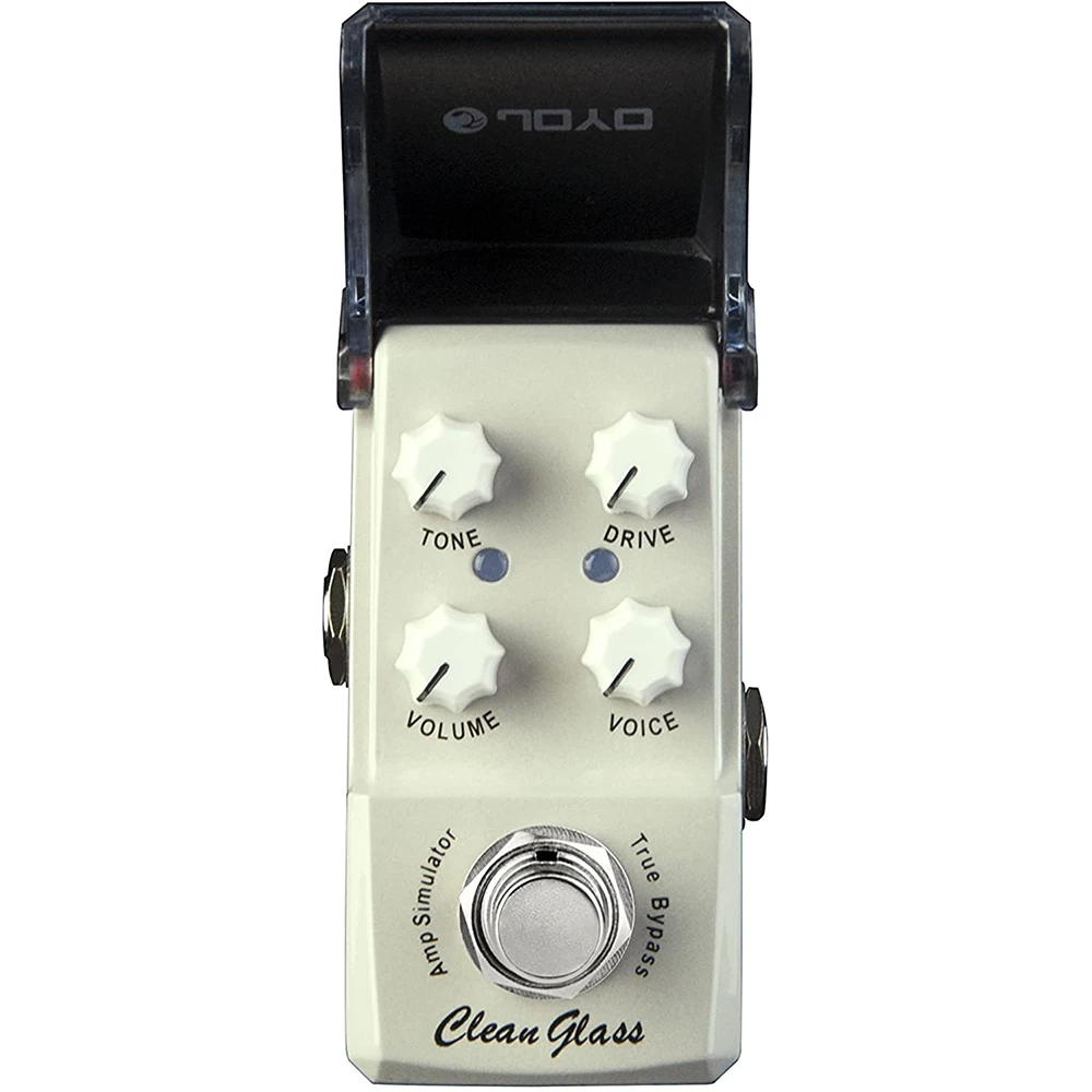 Joyo Jf-307 чистый стеклянный Amp имитатор педаль гитары настоящий байпас электрическая смешивающая консоль аудио предусилитель Overdrive Педальный ...