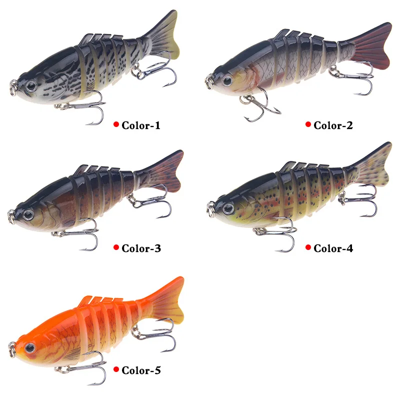 1 PCS 16g/10cm Fishing Lures Sinking Swing Swim Wobblers Multi Jointed Swimbait Artificial Multi-Segment Baits Fishing Tackle
1 PCS 16g/10cm Fishing Lures Sinking Swing Swim Wobblers Multi Jointed Swimbait Artificial Multi-Segment Baits Fishing Tackle
