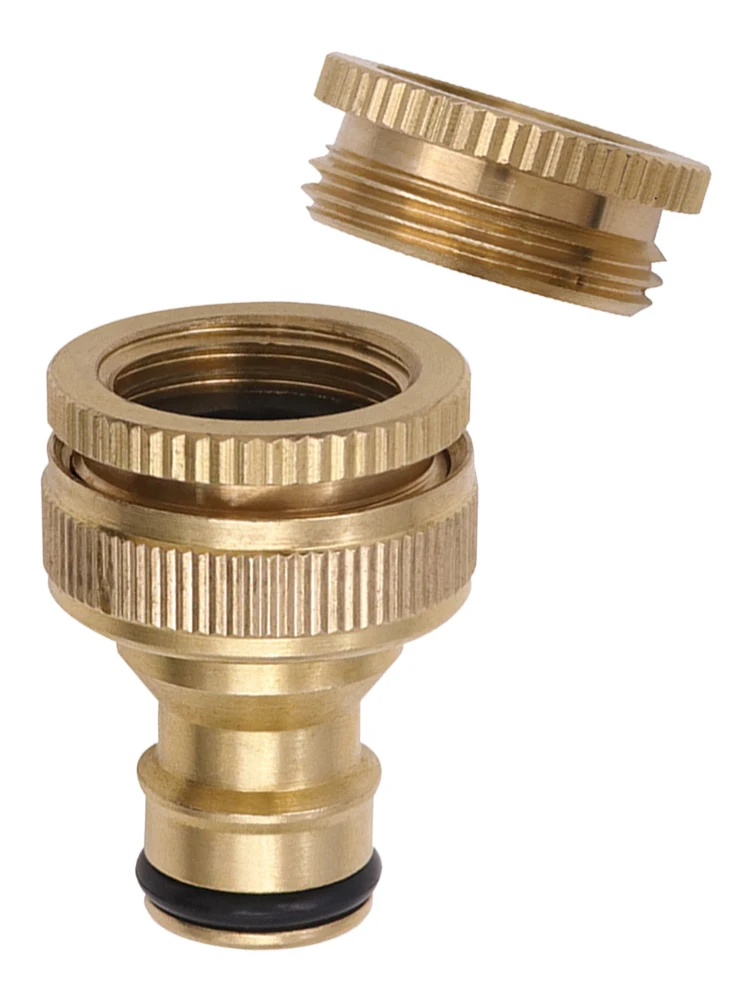 1pc 3/4" Brass Male Female Thread Quick Connector Adaptor Hose Pipe Tube Spray Nozzle Garden Watering Fittings Garden Supplies
1pc 3/4" Brass Male Female Thread Quick Connector Adaptor Hose Pipe Tube Spray Nozzle Garden Watering Fittings Garden Supplies