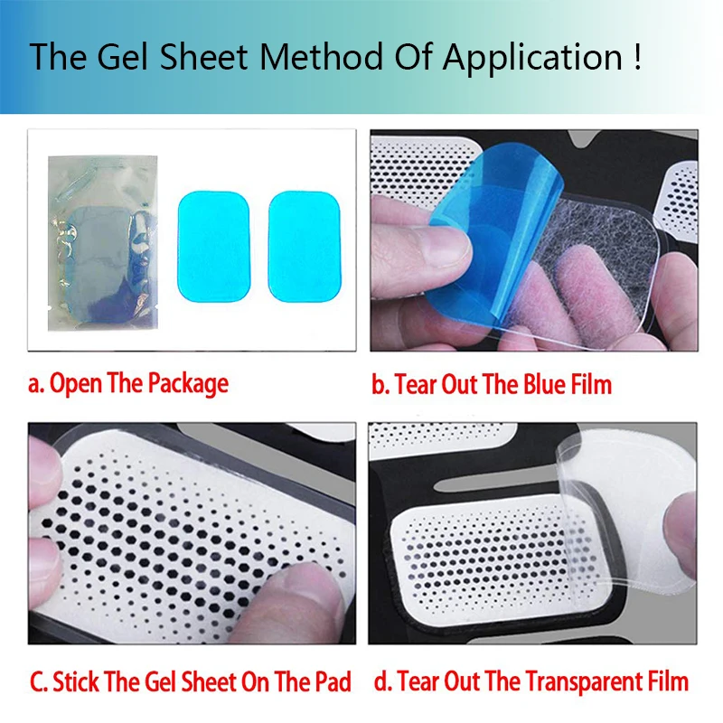 Gel Pads for EMS Abdominal ABS Trainer Weight Loss Muscle Stimulator Exerciser Replacement Massager Gel Patch
Gel Pads for EMS Abdominal ABS Trainer Weight Loss Muscle Stimulator Exerciser Replacement Massager Gel Patch