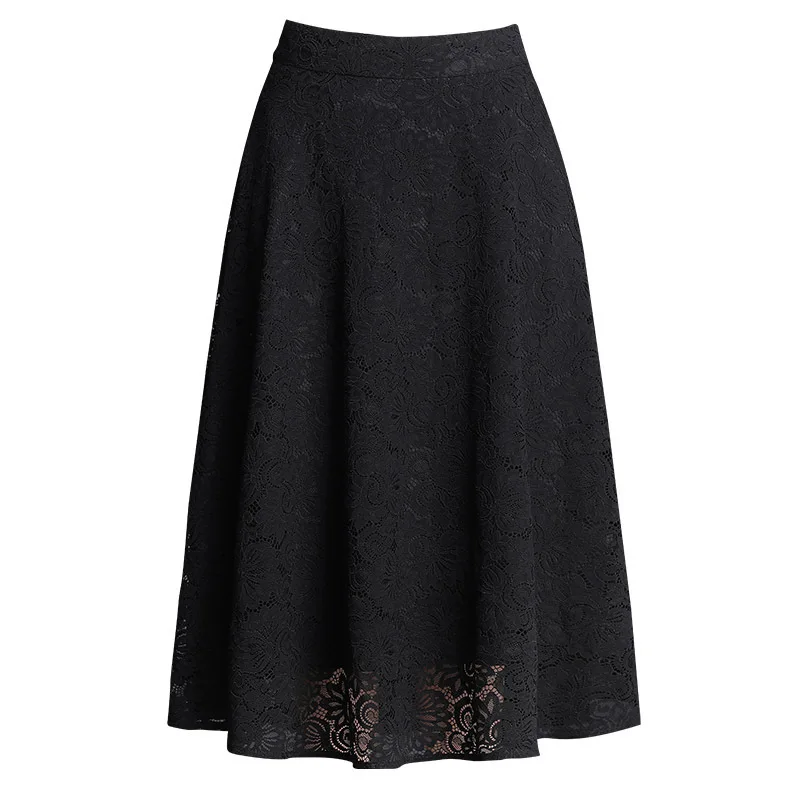 2021 Spring New Elastic High Waist Slimming Simple Black Lace Gauze Skirt Casual All-match Women A-line Long Skirt Free Shipping
2021 Spring New Elastic High Waist Slimming Simple Black Lace Gauze Skirt Casual All-match Women A-line Long Skirt Free Shipping