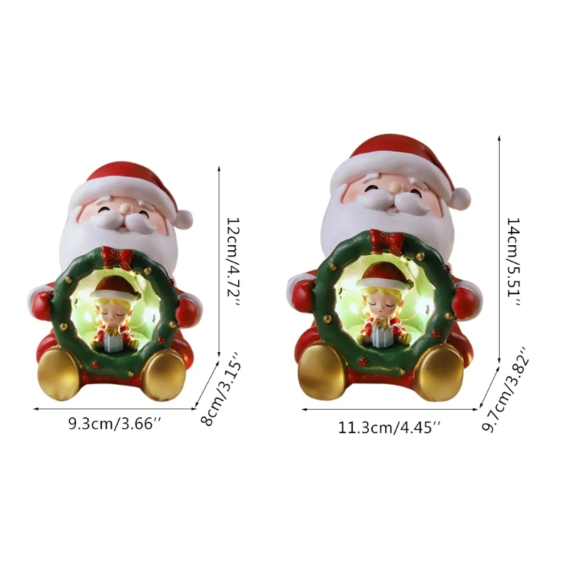 Creative Santa Wreath Light Led Desktop Small Night Lights Garland Lamp for Home Bedroom Living Room Christmas Party
Creative Santa Wreath Light Led Desktop Small Night Lights Garland Lamp for Home Bedroom Living Room Christmas Party