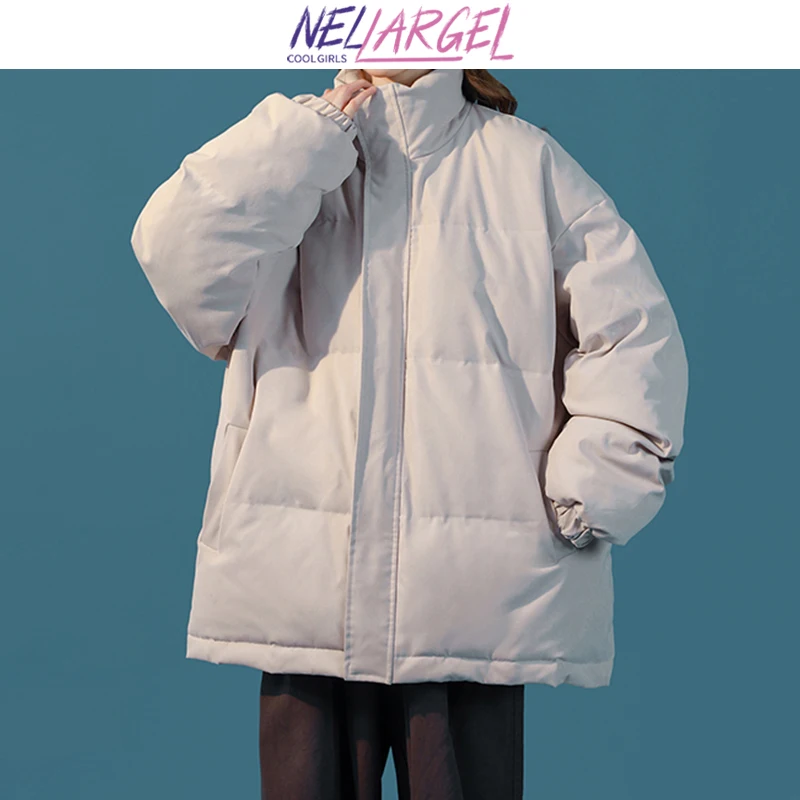 NELLARGEL Women Harajuku Solid Winter Jackets 2022 Female Korean Style Cotton Puffer Jacket Girl Casual Thick Streetwear Outwear
NELLARGEL Women Harajuku Solid Winter Jackets 2022 Female Korean Style Cotton Puffer Jacket Girl Casual Thick Streetwear Outwear