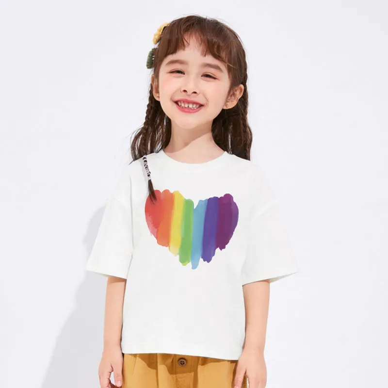 Футболка для девочек; Детская одежда с принтом; Цвет черный, белый; Хлопковая одежда с короткими рукавами для малышей; Новинка; Повседневная ... 
Футболка для девочек; Детская одежда с принтом; Цвет черный, белый; Хлопковая одежда с короткими рукавами для малышей; Новинка; Повседневная ...