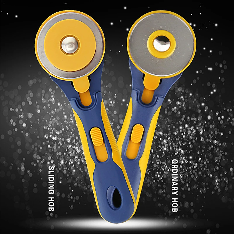 60mm Stainless Steel Rotary Round Cutter Hob Cutting For Patchwork Sewing Fabric Quilting Leather Flat Rubber Bands Round Craft
60mm Stainless Steel Rotary Round Cutter Hob Cutting For Patchwork Sewing Fabric Quilting Leather Flat Rubber Bands Round Craft