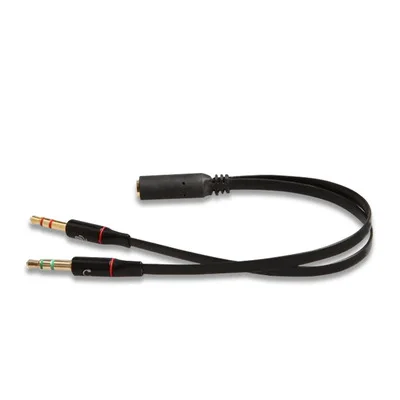 50PCS Male To Female 3.5mm Black / White 3.5 Audio Cable Headphone Mic Audio Y Splitter Stereo Adapter Cable Transfer Conversion
50PCS Male To Female 3.5mm Black / White 3.5 Audio Cable Headphone Mic Audio Y Splitter Stereo Adapter Cable Transfer Conversion