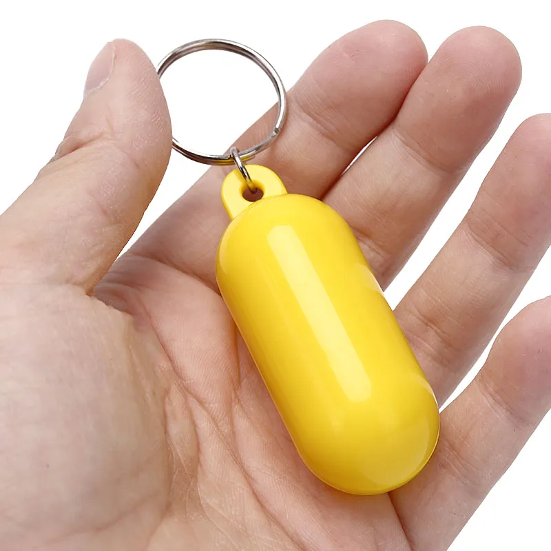 New Kayak Floating Keyring Fender Buoyant Key Ring Marine Keychain Yellow/White Color Sailing Boat Float Canal
New Kayak Floating Keyring Fender Buoyant Key Ring Marine Keychain Yellow/White Color Sailing Boat Float Canal